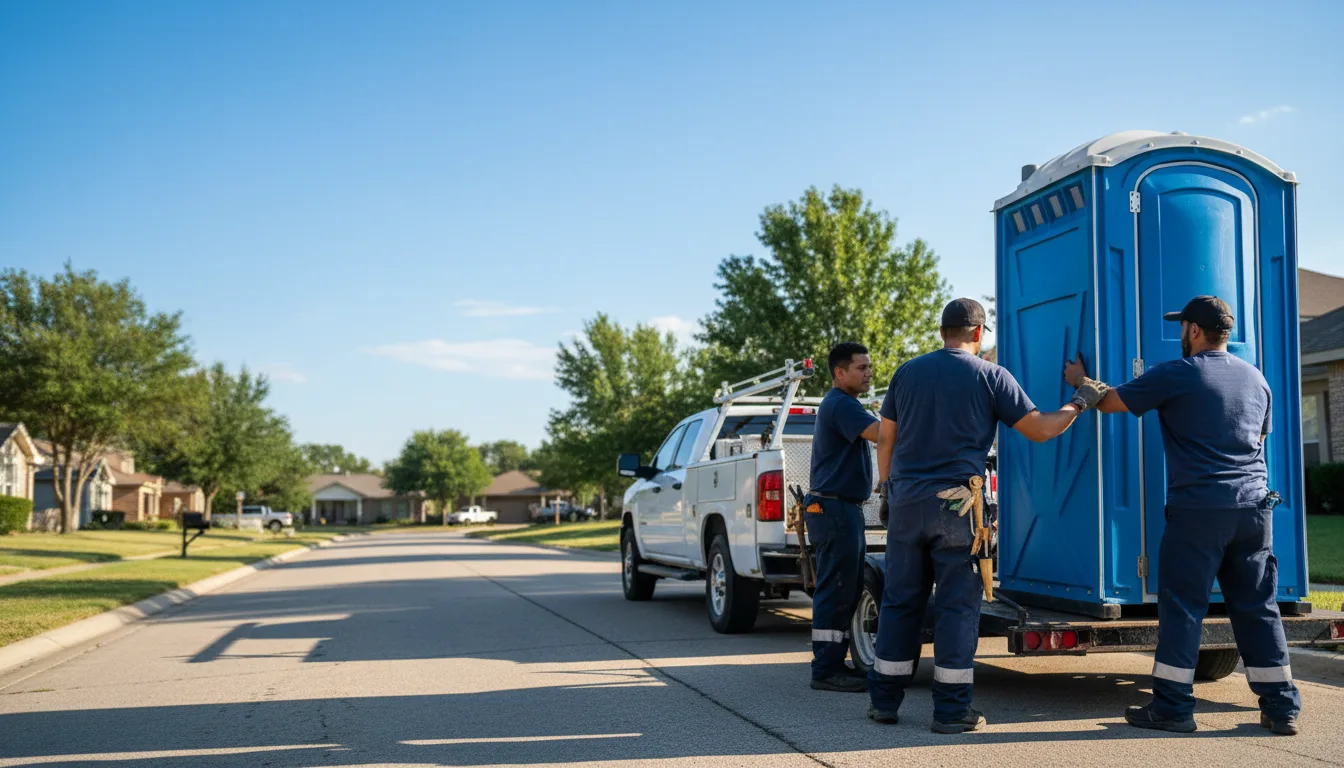 Portable Toilet Rental in Augusta, IL near me